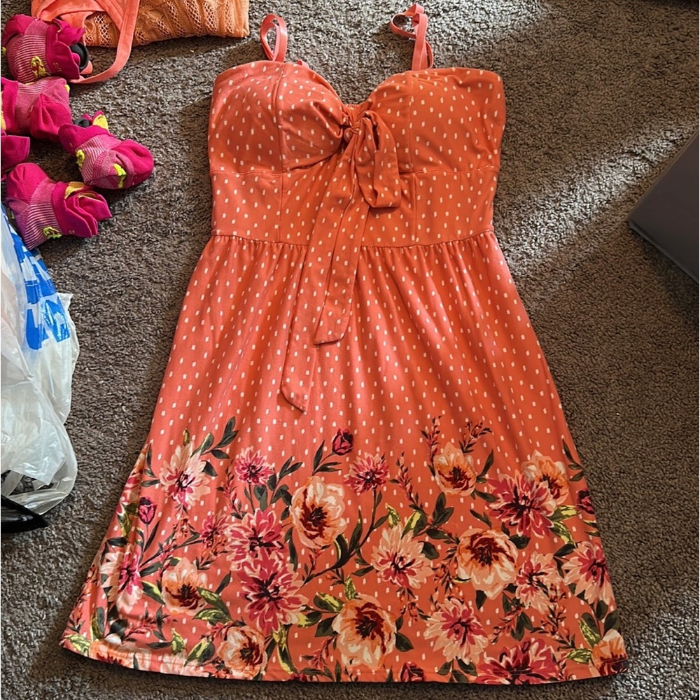 Pink Long Cami